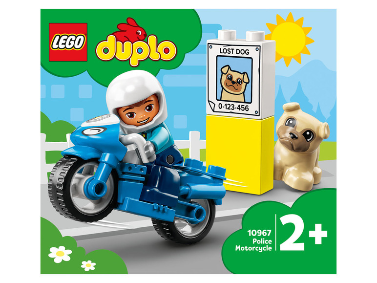 Gehe zu Vollbildansicht: LEGO® DUPLO® 10967 »Polizeimotorrad« - Bild 2