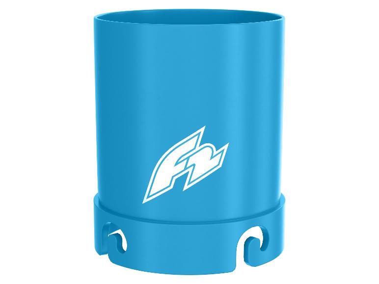 Blaue FN Hülle für Zubehör.