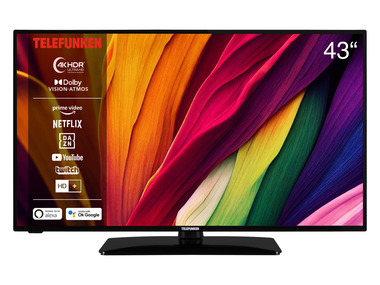 TELEFUNKEN - Fernseher »D43U551X1CWI« Smart TV 43 Zoll 4K UHD