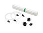 Vakuumversiegelungsset mit Folie, Schläuchen und schwarzem Zubehör