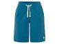 Dunkelblaue Jogginghose Shorts mit Kordelzug.
