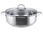 Edelstahltopf mit Glasdeckel