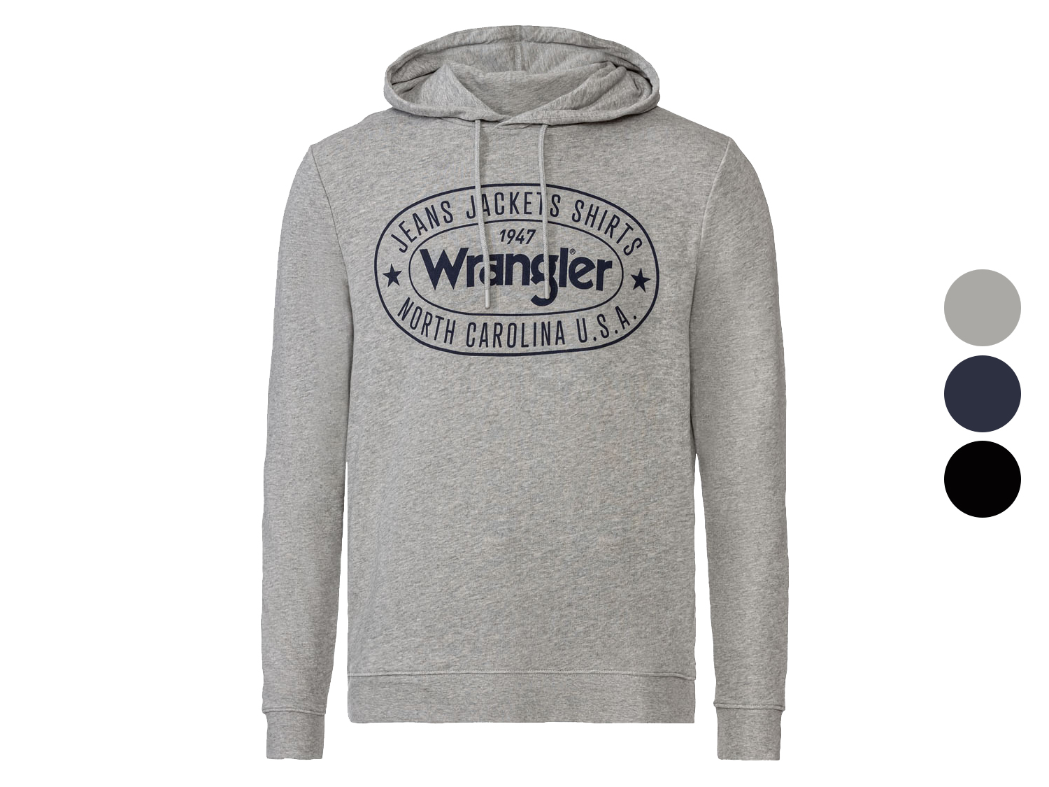 Wrangler Herren Hoody mit großem Logo