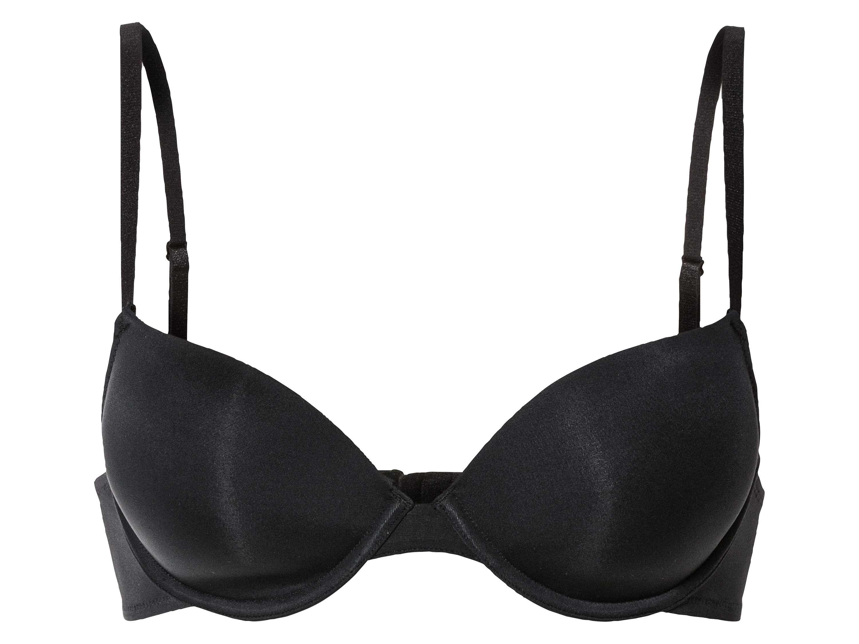 Thumbnail - esmara® Damen Bügel BHs 2er Set (80B, schwarz/beige)