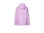 Lilafarbene Jacke mit Kapuze