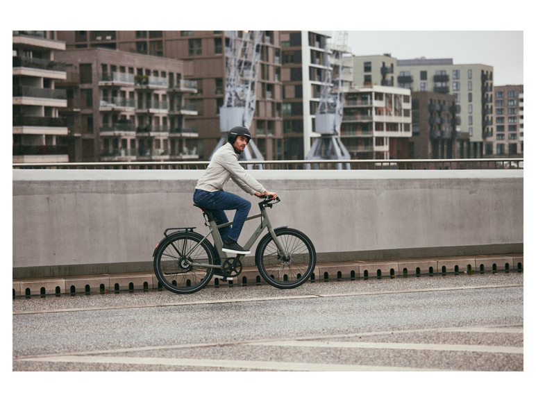 Gehe zu Vollbildansicht: CRIVIT Urban E-Bike X.2 Olive Green - Bild 3