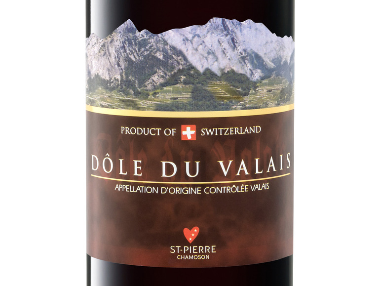 Gehe zu Vollbildansicht: Cave St. Pierre Dôle du Valais AOC trocken, Rotwein 2021 - Bild 2