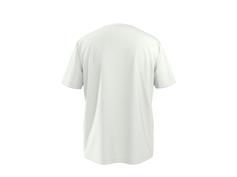 Weißes T-Shirt, Rückansicht