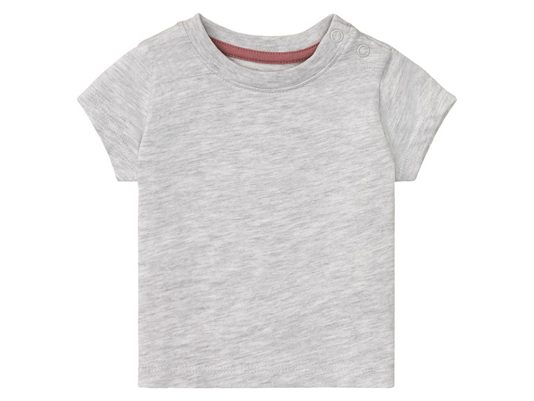 Gehe zu Vollbildansicht: LUPILU® Baby T-Shirt, 3 Stück, mit Bio-Baumwolle - Bild 3
