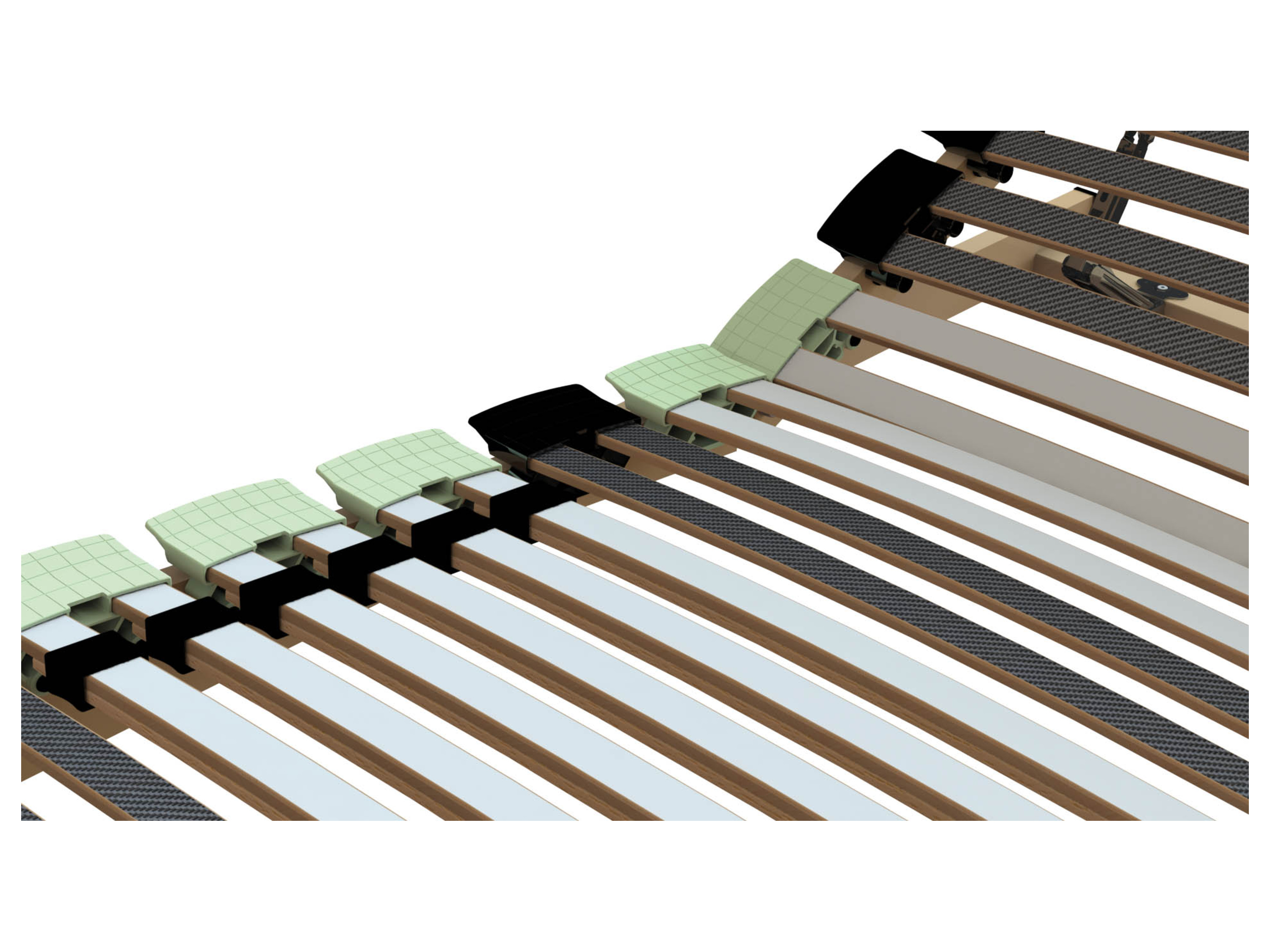 HN8 SCHLAFSYSTEME Lattenrost Condor Zon (80 x 200) – Bild 4 von 4