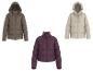 ESMARA® Damen Steppjacke in Braun, Beige und Lila