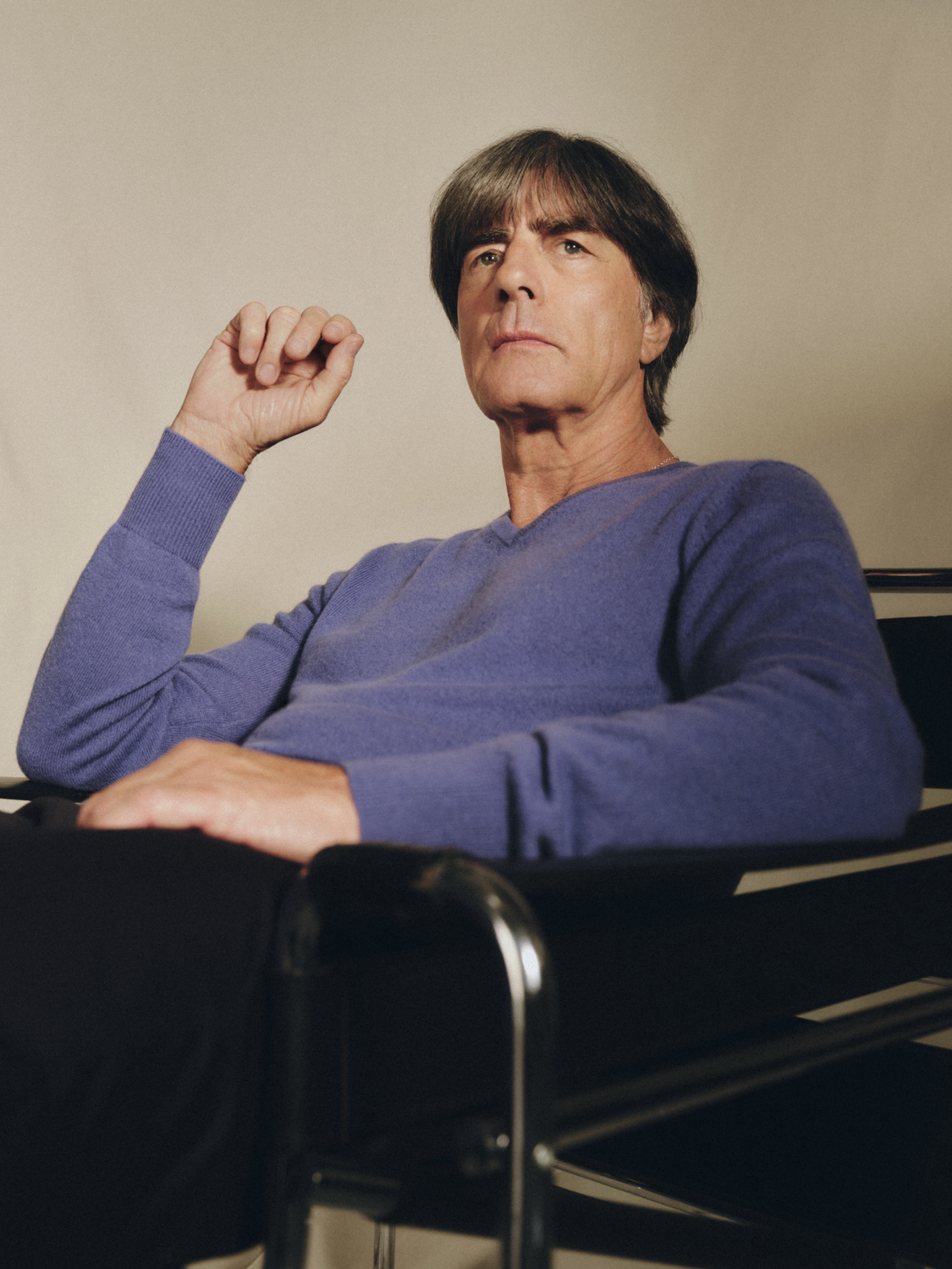 STRENESSE Herren Kaschmirpullover »Jogi Löw - Kollektion« (Blau) – Bild 3 von 4