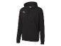 Ein schwarzer Puma Kapuzenpullover