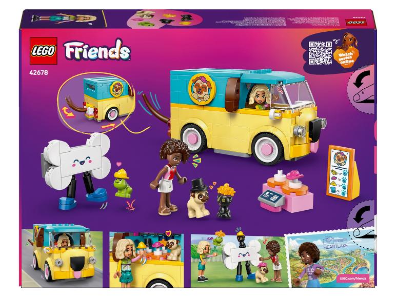 Spielzeug-Tierpflegewagen mit Figuren, Tieren und Zubehör, Set 42678