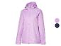 Lila Regenjacke mit Kapuze
