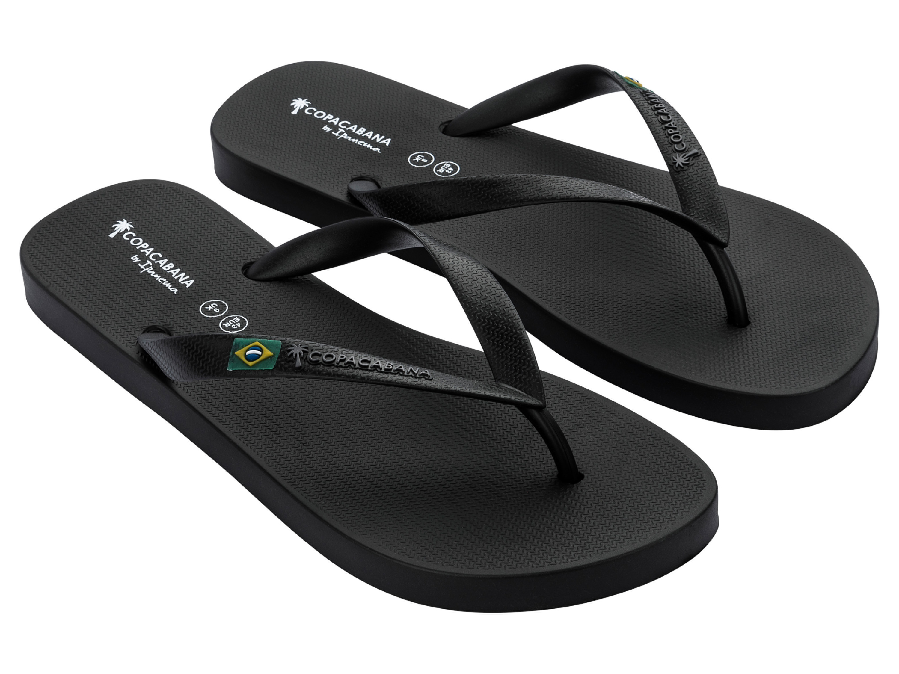 COPACABANA BY IPANEMA Zehentrenner (Schwarz/weiß, 44)