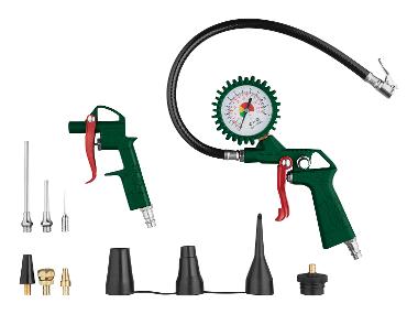 PARKSIDE® Druckluft-Zubehör-Set »PDSS 13 D4«, 12-teilig