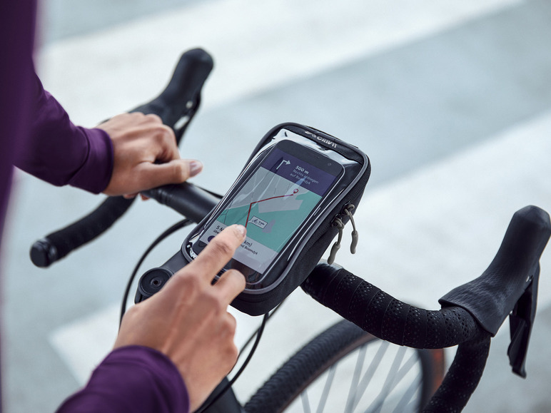 Gehe zu Vollbildansicht: CRIVIT Fahrrad-Handytasche mit Halterung - Bild 2