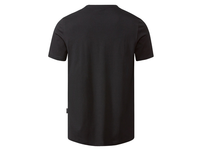 Gehe zu Vollbildansicht: LIVERGY Herren T-Shirt, aus reiner Baumwolle, mit Print - Bild 5