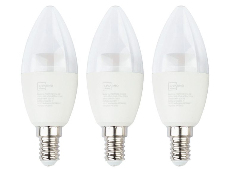 Gehe zu Vollbildansicht: LIVARNO home LED-Lampen, Birne / Kerze - Bild 2