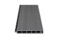 Graues WPC-Terrassendiele mit Hohlkammerprofil