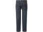 Dunkelblaue Herrenjeans von hinten.