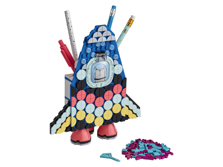 Gehe zu Vollbildansicht: LEGO® DOTs 41936 »Raketen Stiftehalter« - Bild 4