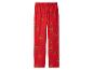 Rote Pyjamahose mit Rentier-Print
