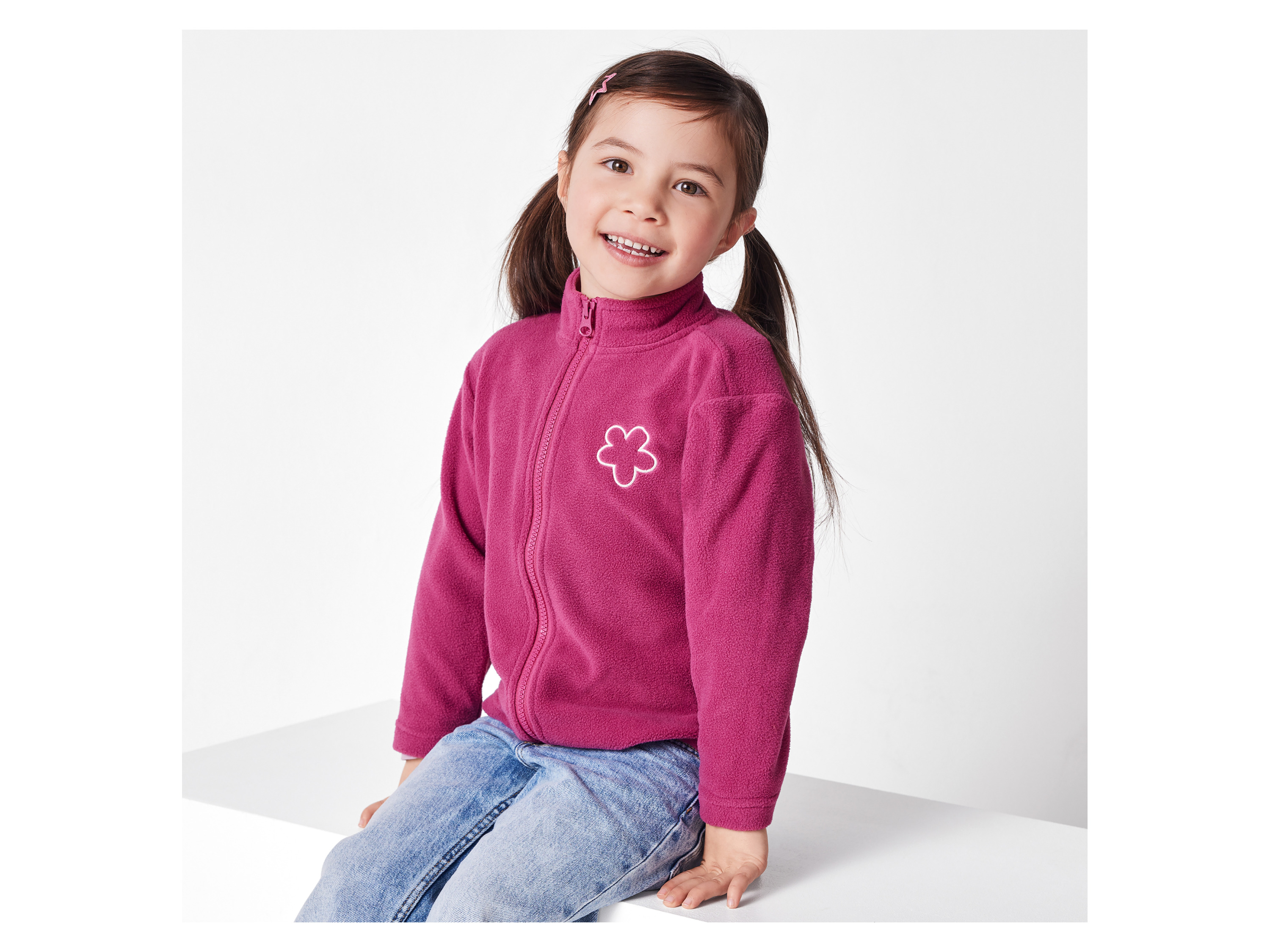 Thumbnail - lupilu® Kinder Allwetterjacke, 2-teilig (rosa/magenta, 98/104)