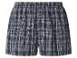 Herren-Boxershorts im schwarz-weiß karierten Muster