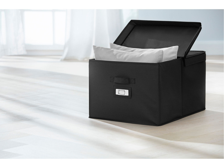 Gehe zu Vollbildansicht: LIVARNO home Aufbewahrungsbox / Schubladenaufbewahrung, mit verstärktem Einlegeboden - Bild 5