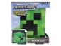 Minecraft Creeper Lampe in Verpackung, die Geräusche macht, wenn sie eingeschaltet wird.