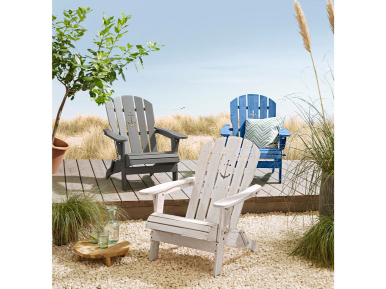 Gehe zu Vollbildansicht: Pureday Outdoor-Stuhl »Anker«, aus Holz - Bild 6