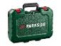 Grüne Parkside Werkzeugbox.