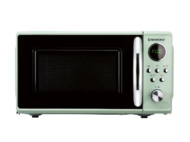 SILVERCREST® Mikrowelle »SMWC 700 D1«, im Retro-Design, mint