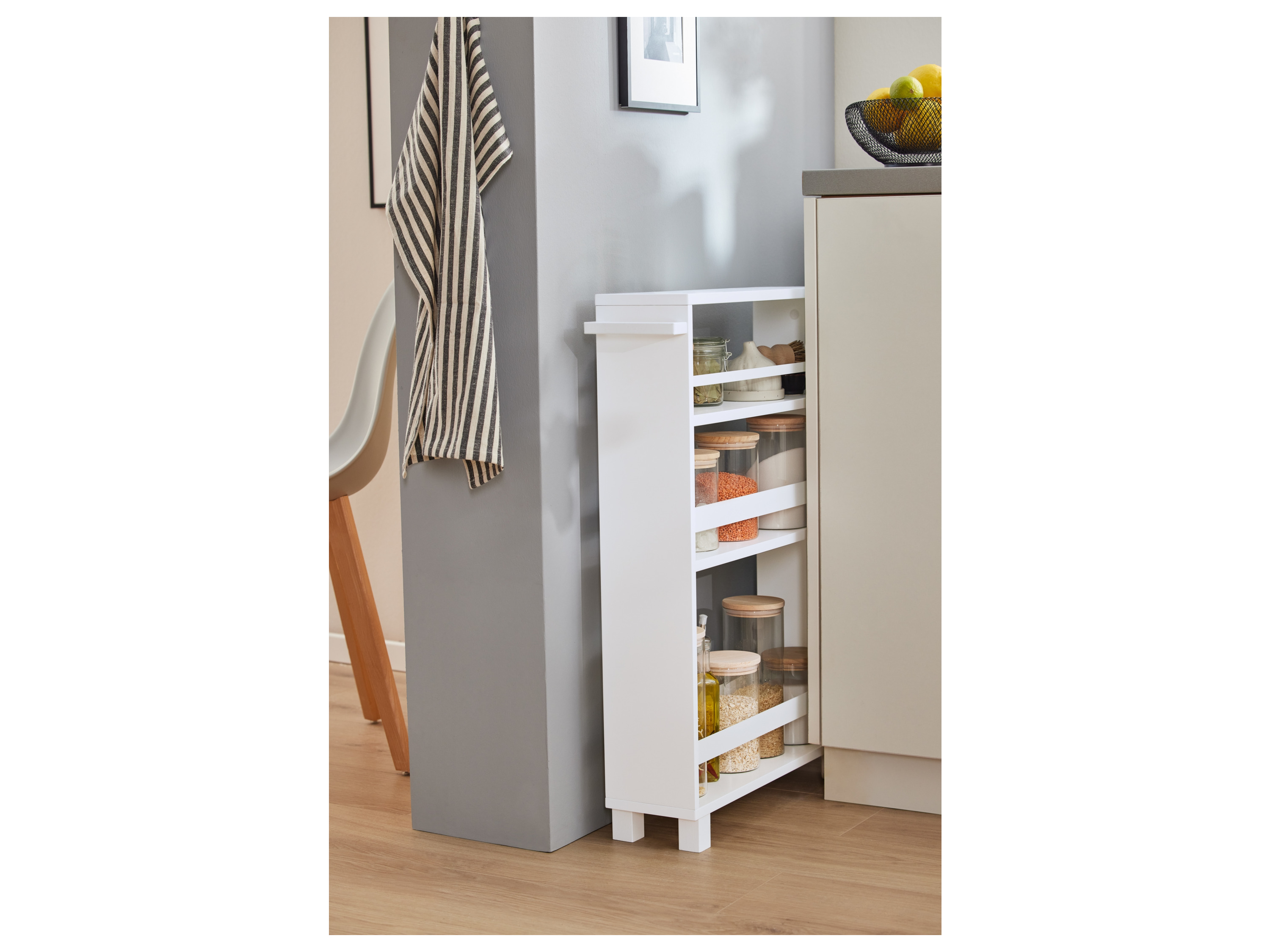 Thumbnail - LIVARNO home Küchen Nischenwagen (Weiß)