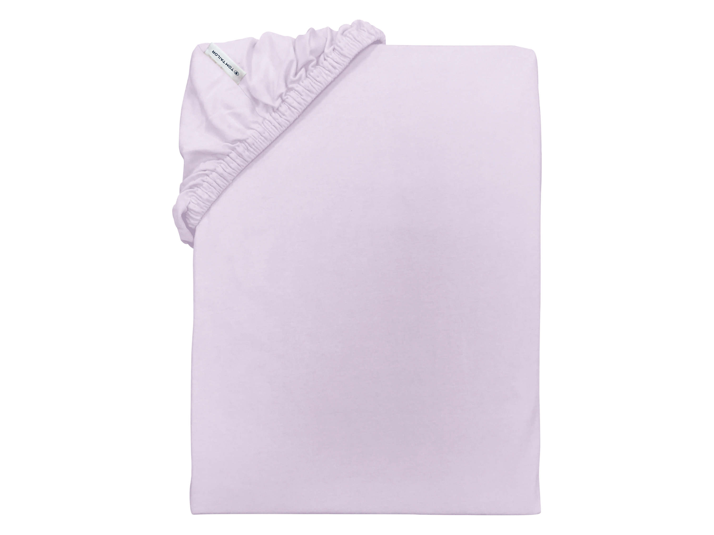 TOM TAILOR Jersey-Spannbettlaken, 90-100 x L 200 cm (Lila)""