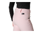 Rosa Damen-Skihose mit hohem Bund