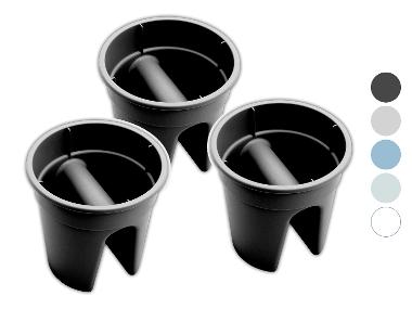 KHW Balkonkasten »Flowerclip«, 3er Set