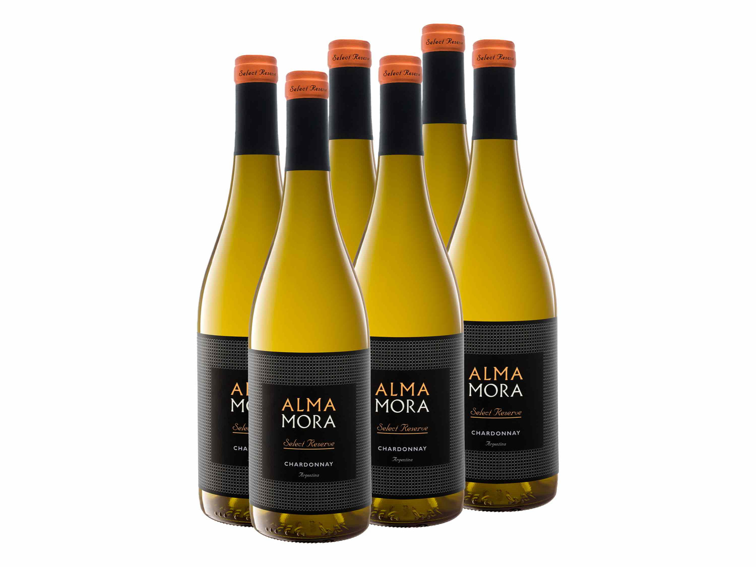 6 x 0,75-l-Flasche Weinpaket Alma Mora Select Reserve …