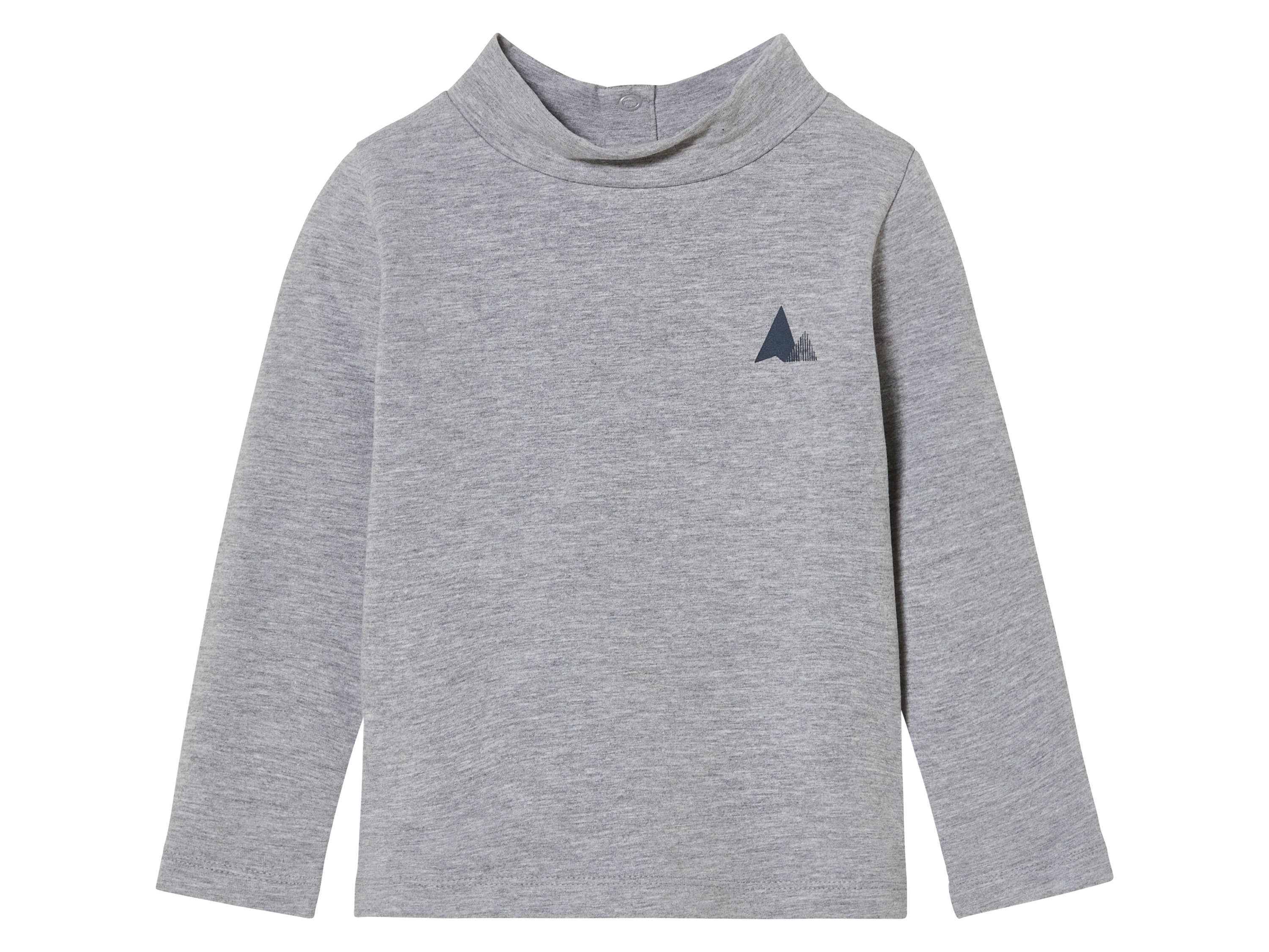 Thumbnail - lupilu® Baby Kleinkinder Jungen Langarmshirt (86/92, grau/blau/navy)