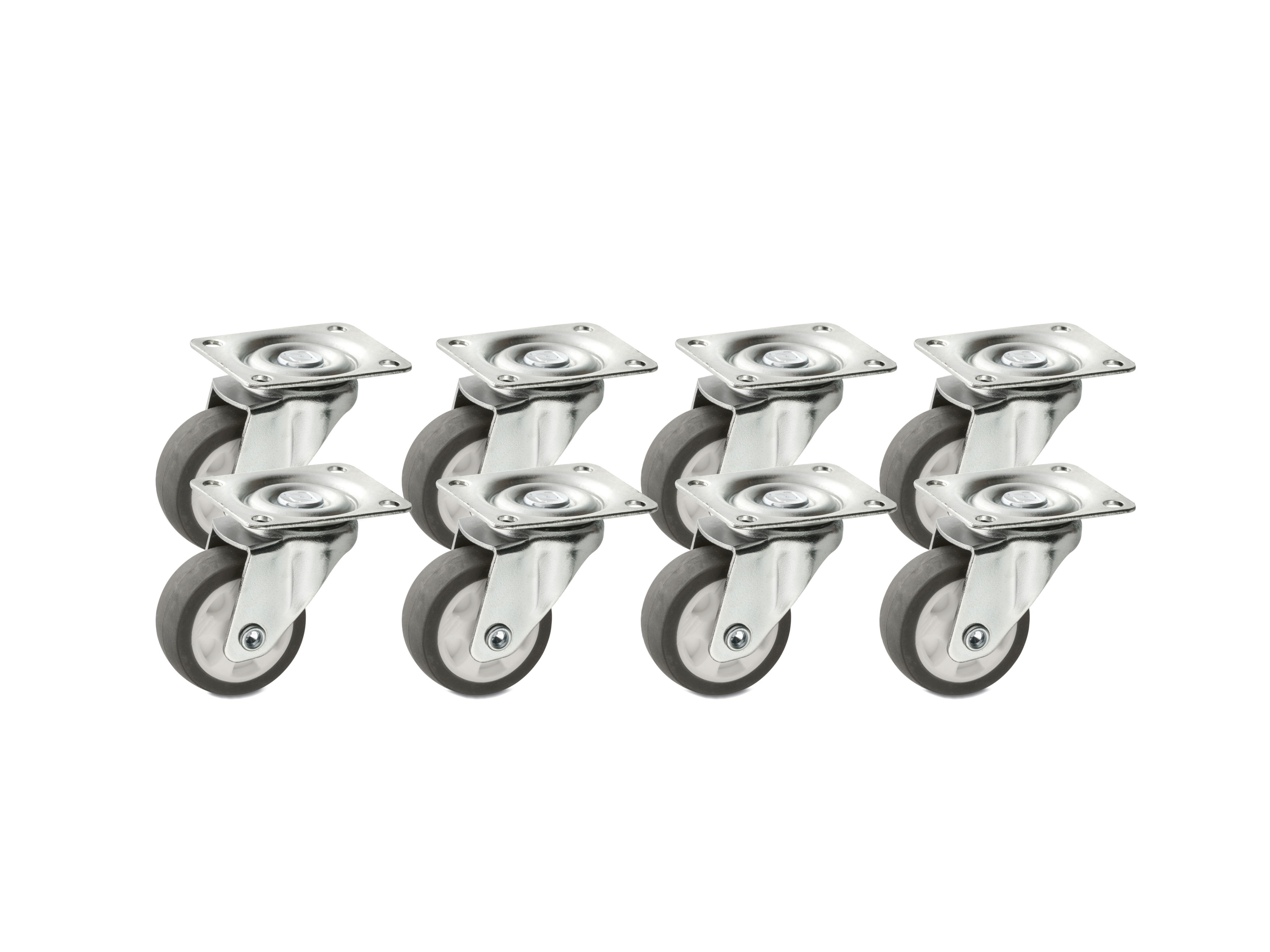 PARKSIDE® Lenkrollen / Möbelrollen / Transportrollen (Lenkrollen-Set 8-teilig)