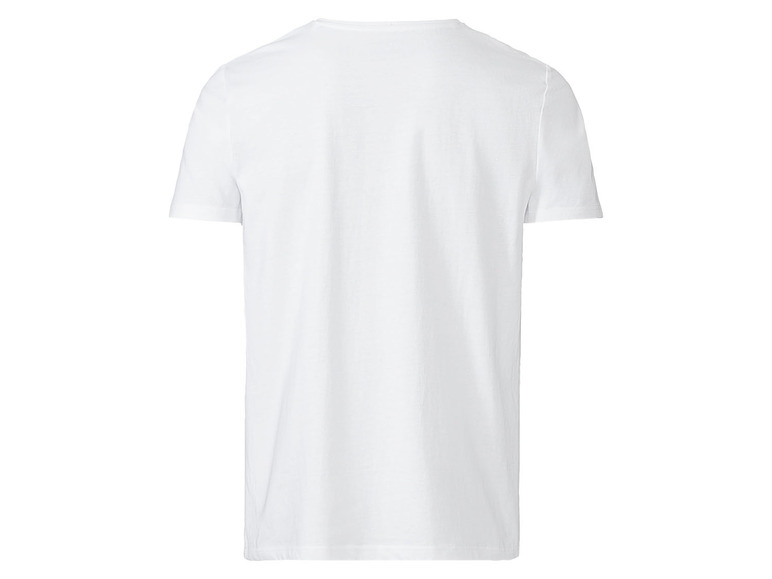 Gehe zu Vollbildansicht: LIVERGY® Herren T-Shirt, 3 Stück, körpernah geschnitten, weiß - Bild 9
