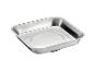 Quadratische Backform aus Edelstahl