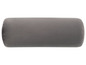 Ein grauer Kissen-Rollen für die Couch.