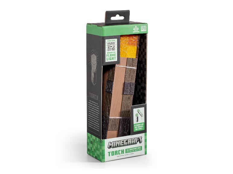 The Noble Collection Minecraft-Fackel in der Originalverpackung