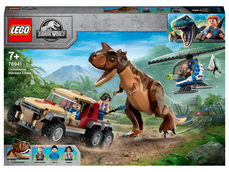 Gehe zu Vollbildansicht: LEGO® Jurassic World™ 76941 »Verfolgung des Carnotaurus« - Bild 1