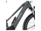 Graues E-Bike mit „TERRA 6.8i“-Aufschrift und Mittelmotor.