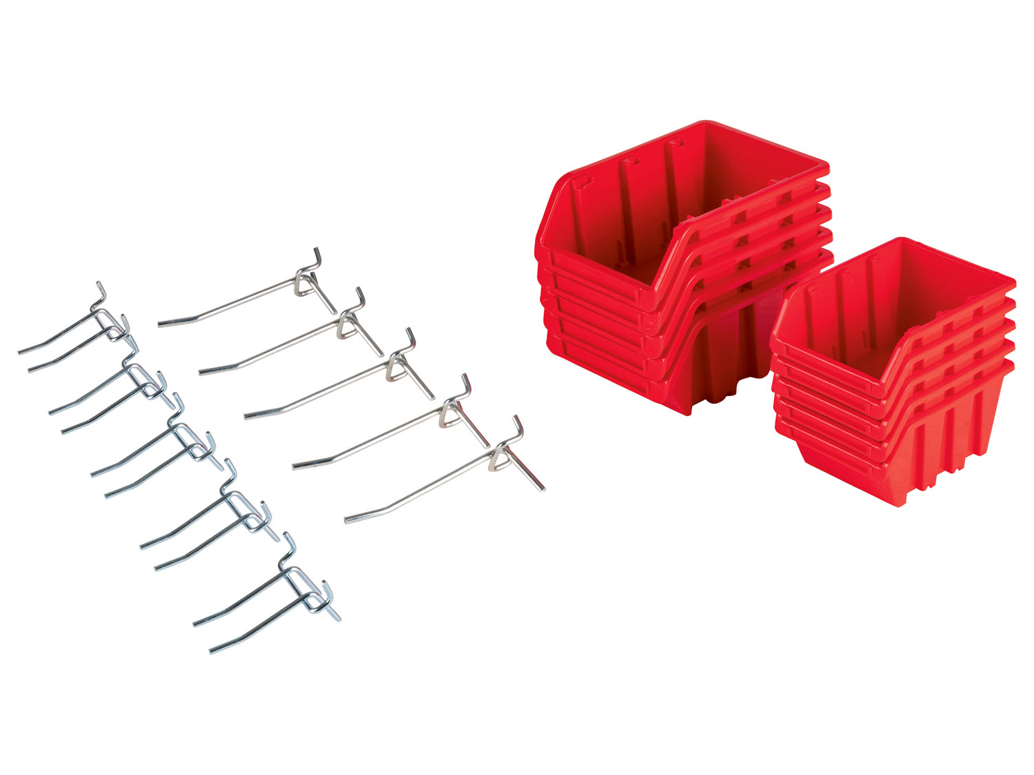 Thumbnail - PARKSIDE® Schwerlastregal mit Werkzeugwand, 136 x 100 x 40 cm