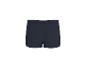 Dunkelblaue Herren-Boxershorts, Rückansicht.